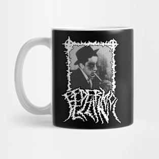 The Fellini Metal Portrait Mug